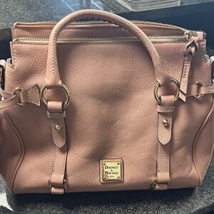 Dooney & Bourke Pink Leather Satchel